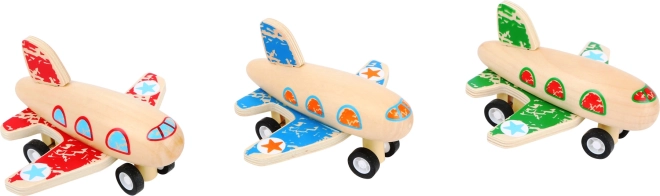 Træ-optræksfly small foot – rød
