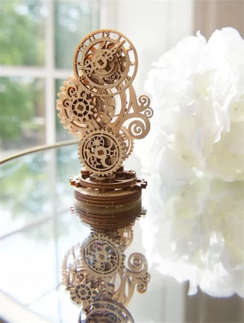 Ugears 3D træ mekanisk puslespil Steampunk-ur