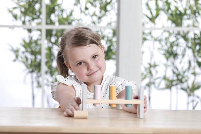 VIGA PolarB Trælænke med hammer – Montessori legetøj