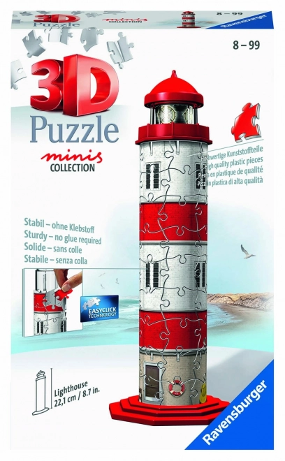 3D Puslespil Mini Fyrtårn