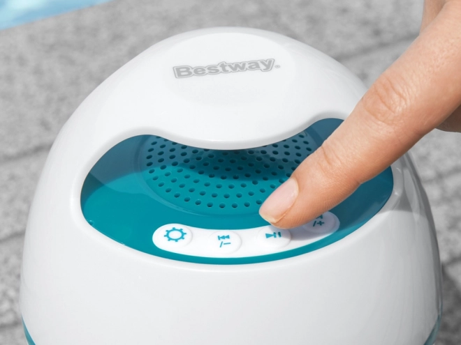 Bærbar flydende højttaler Bestway MusicWave™ med Bluetooth og LED-lys
