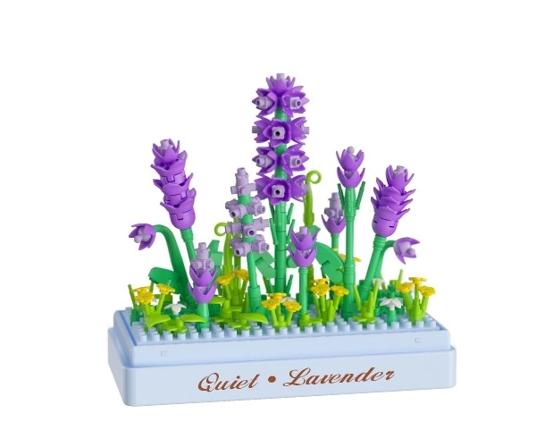 Mini byggesæt KOCO Lavendel