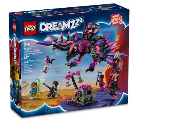 Magisk LEGO DREAMZzz: Mareridtsvæsener fra Nigdyhekse