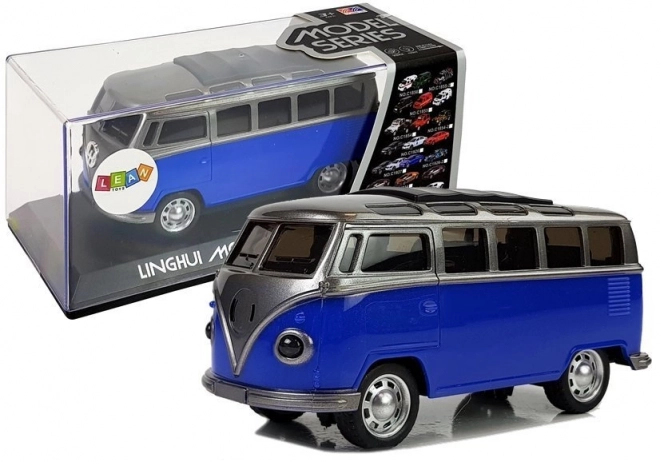 Lys- og lydbus Resorak Bus Blå på batteri