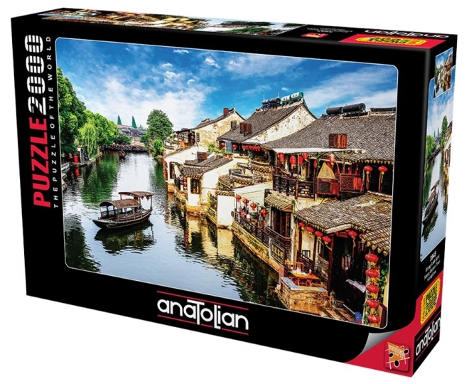 Puslespil Gamle by Xitang 2000 brikker