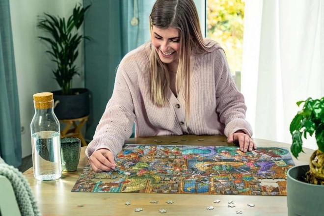 2D Puslespil 1000 Ravensburger Nord i biblioteket