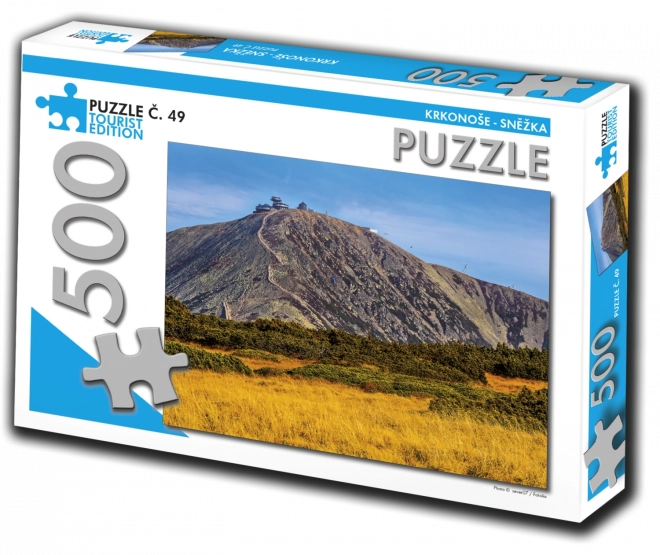 Tourist Edition puslespil Krkonoše, Sněžka 500 brikker