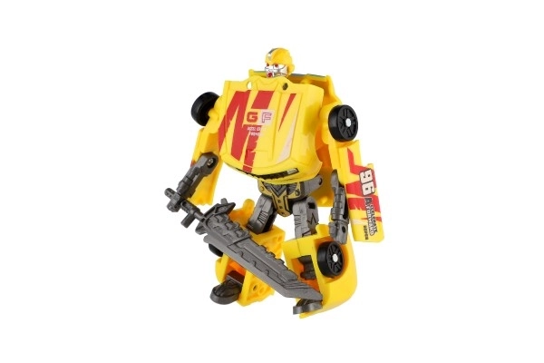 Transformer gul lille bil robot