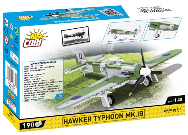 Byggeklodser Hawker Typhoon Mk.1B