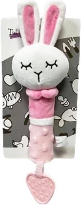Plysbamsekanin med lyd 17 cm TULILO