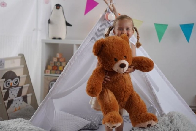 Bamse 60 cm, mørkebrun