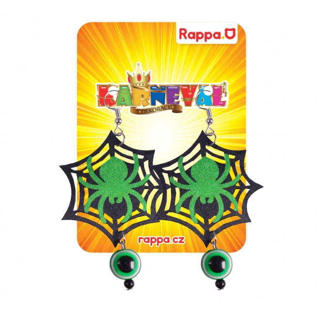 Hekse-/Halloween-øreringe edderkopper