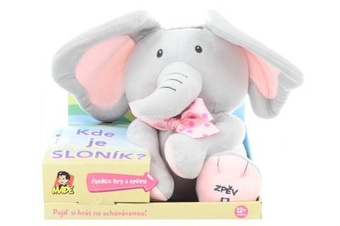 Elefant - gemmeleg på batteri