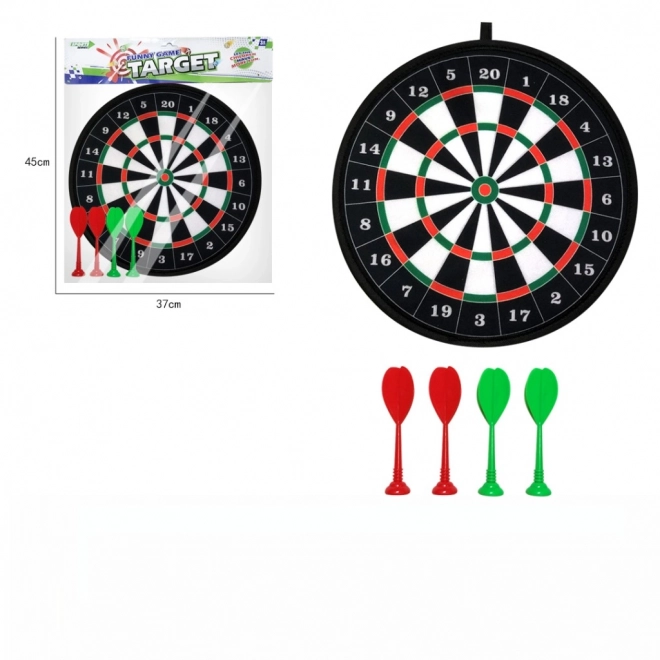 Målskive med dartpile 36 cm