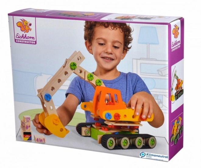 Byggesæt Constructor 4 Gravko - 170 dele