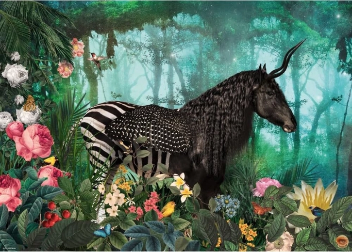 Puslespil 1000 brikker – Fantastisk fauna: Equidae