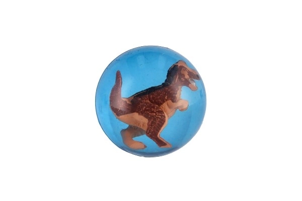Bold/hoppebold med dinosaur 4cm mix af slags 32stk i dåse