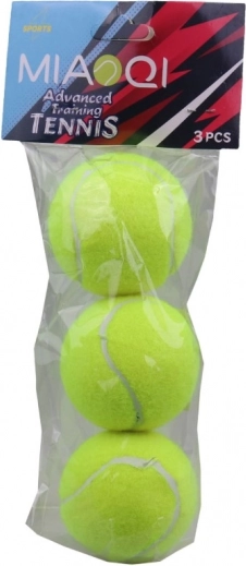 Tennisbolde i praktisk pose 3 stk