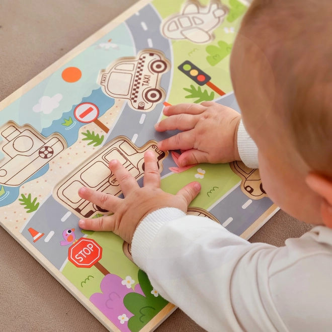 Træpuslespil Montessori by