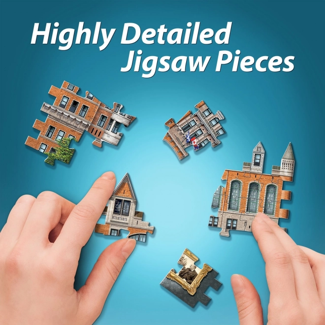 3D puslespil WREBBIT Le Château Frontenac 865 brikker