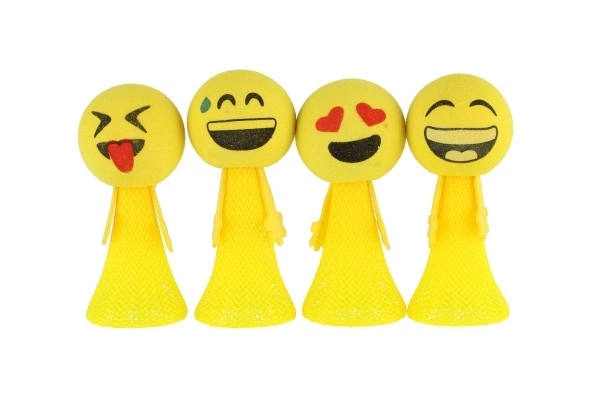 Sjov hoppende bold smiley
