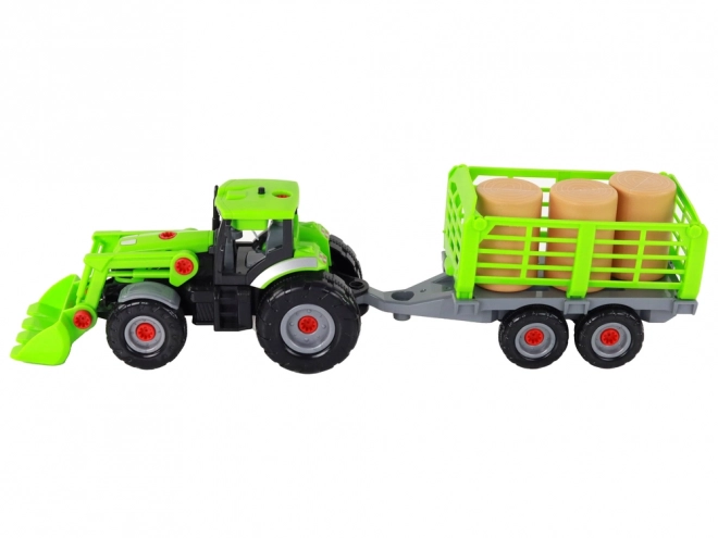 Traktor Traktor DIY med trailer Landbrugsmaskine Skruetrækker