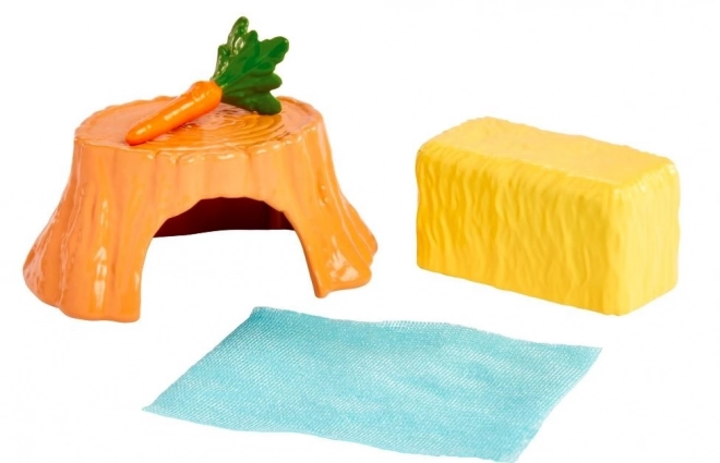 Barbie mini kanin og tilbehør