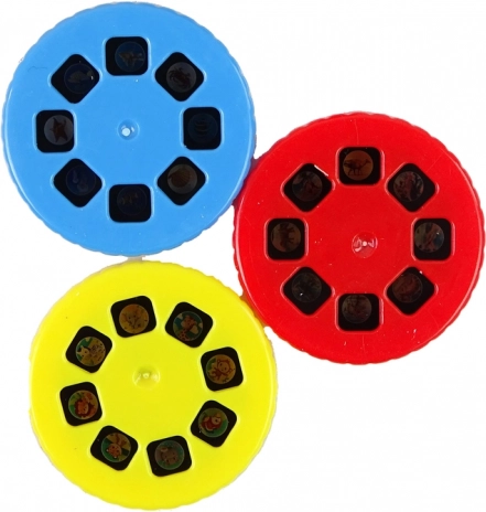 3 udskiftelige skiver – 24 magiske billeder