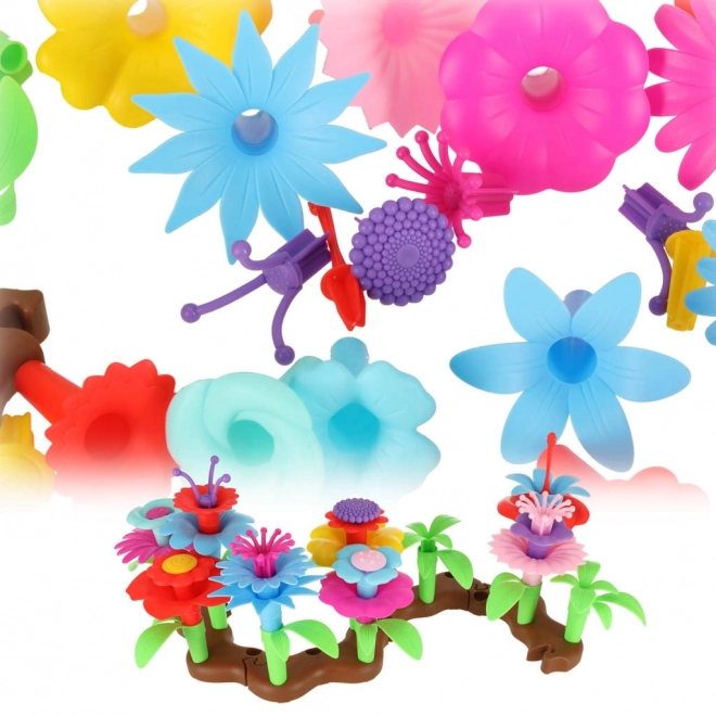 Kreativt blomsterbyggesæt have