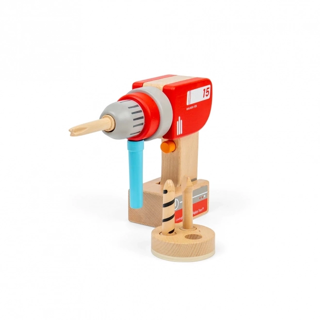 Bigjigs Toys Træboremaskine