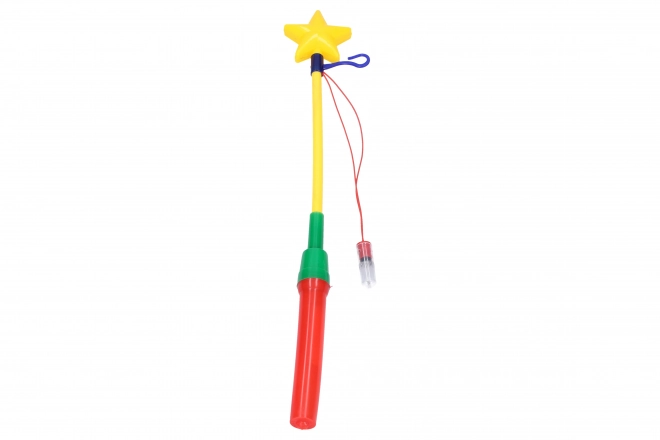 Stang til lanterne med batteri 50 cm med blinkende lys