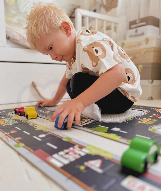 Tooky Toy Autovej Puslespil
