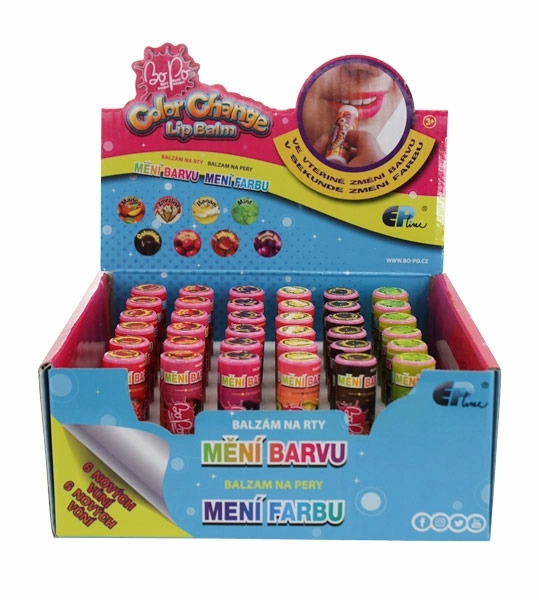 Bo-Po Lip Balm der skifter farve