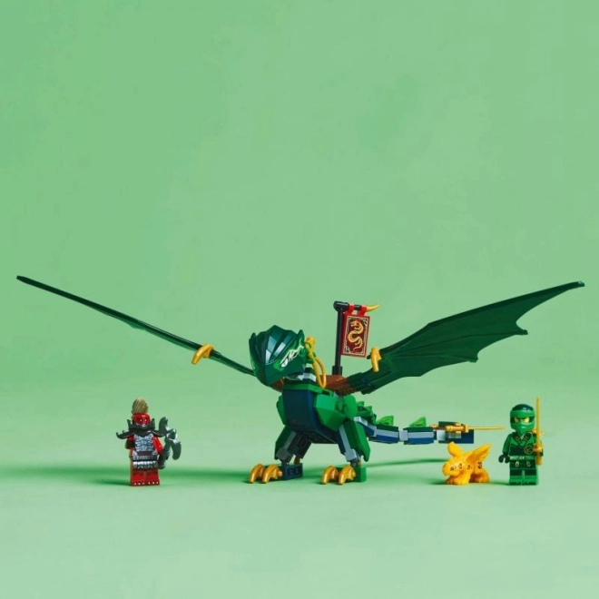 Lego Ninjago grøn skovdrage Lloyds