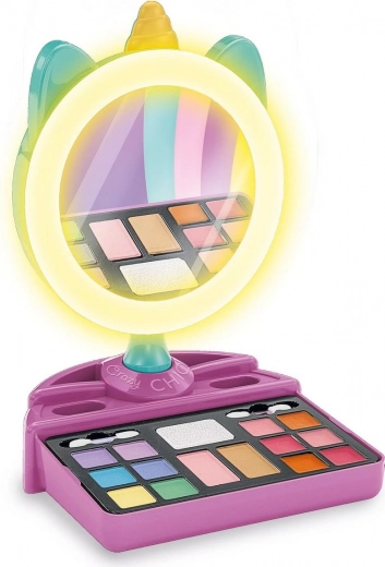 Crazy Chic beauty make-up sæt med spejl CLEMENTONI