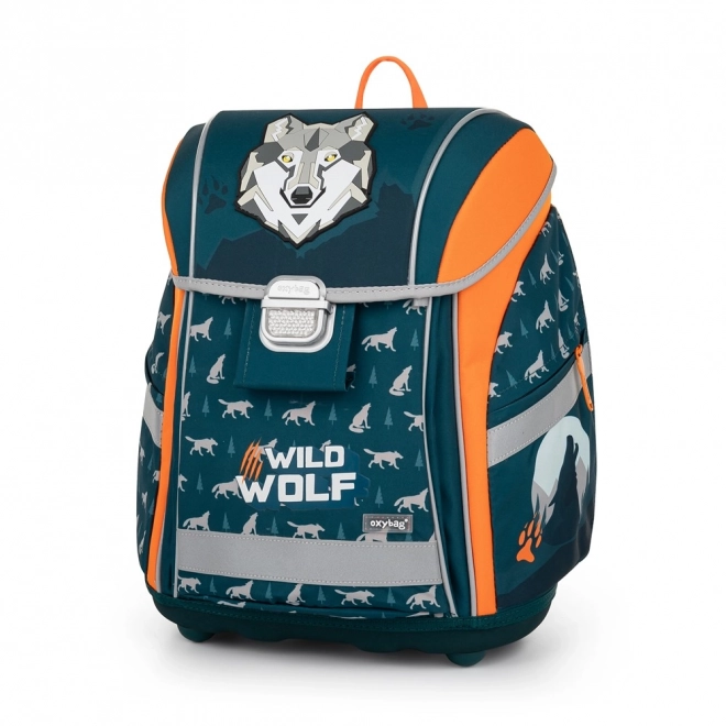 Skole rygsæk PREMIUM LIGHT ulv