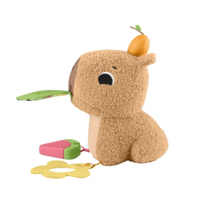 Fisher-Price plyslegetøj kapybara med tilbehør