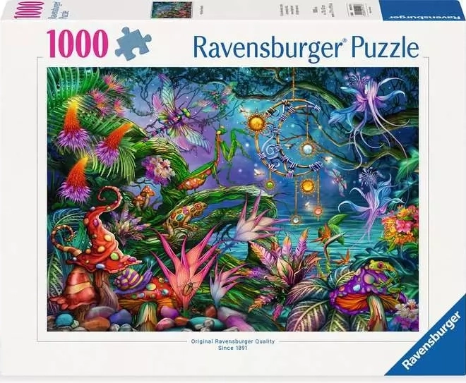 Puslespil Farverig Fantasi 1000 brikker Ravensburger