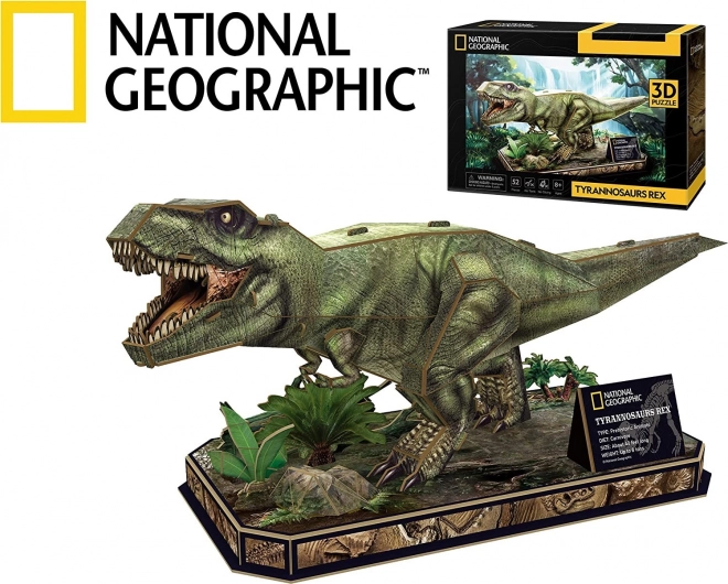 3D-puslespil National Geographic - T-Rex