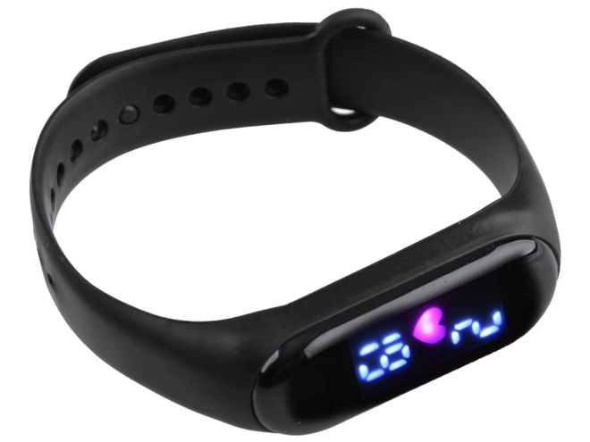 Touch-LED-skærm til hurtig visning af tiden