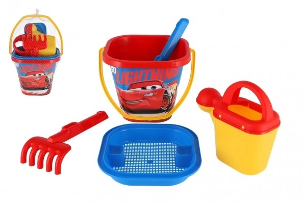 Sæt til sand Auta plast 5 stk 26x18cm i net 12m+ Wader
