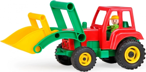 LENA traktor med frontskovl til børn