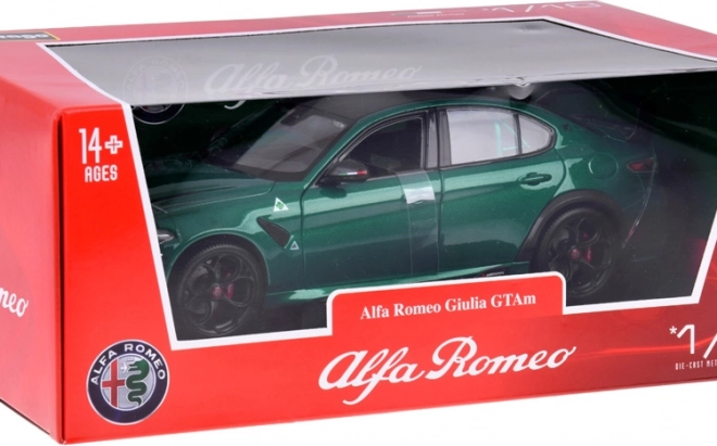 Alfa Romeo Giulia GTAm Quadrifoglio modelbil 1:18