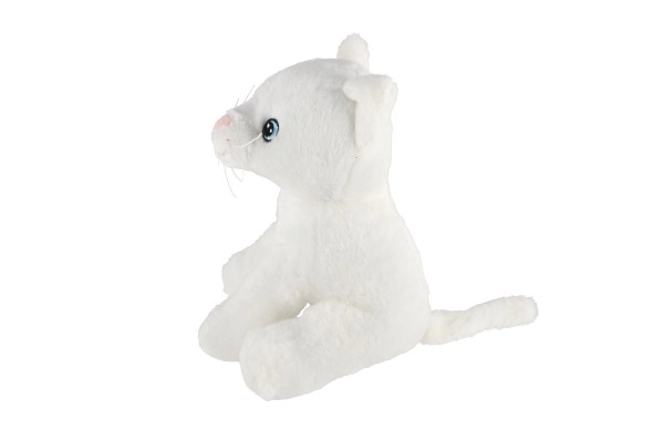Maskot Leo, cremefarvet kat 15 cm