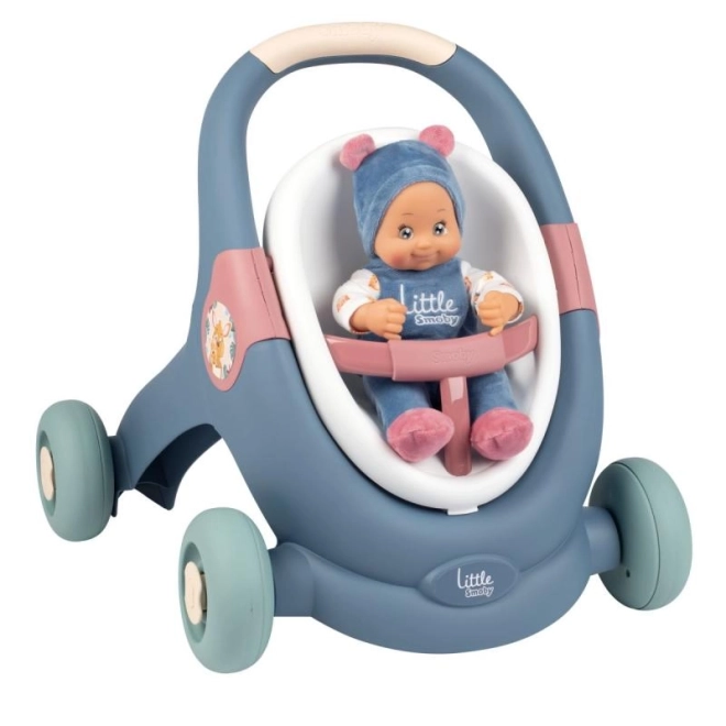 Smoby gåstol 3 i 1 med dukke