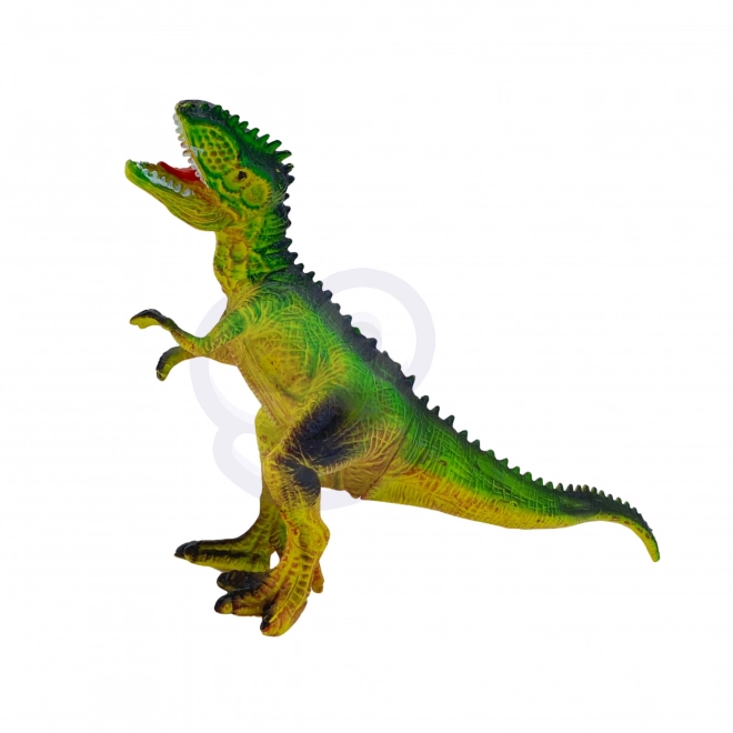 Sæt af dinosaurfigurer med spilleunderlag og kuffert