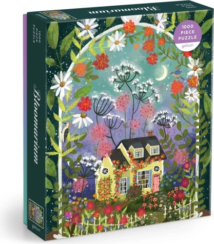 galison puslespil blomstrende have 1000 brikker – joy laforme