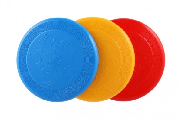 Flyvende tallerken Frisbee plast 23 cm mulighed for 4 farver 12m+