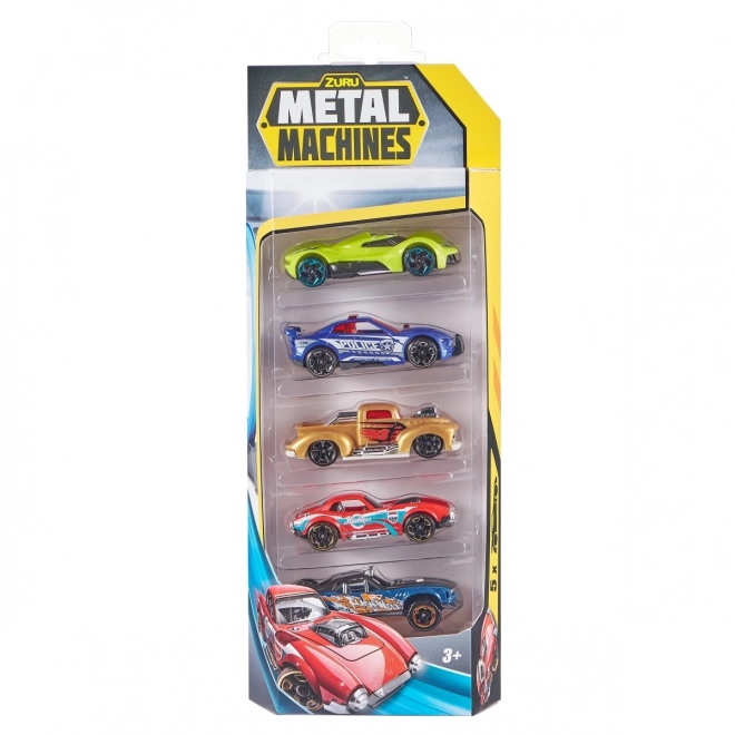 Biler ZURU Metal Machines 5-pak serie 2