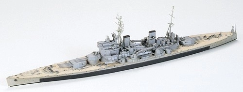 Plastikmodel af det britiske slagskib King George V